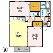 ヴェルジェ・メゾン F棟の間取り画像