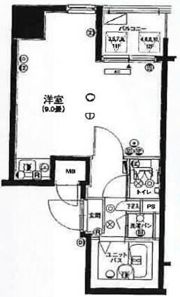 エスコート神田岩本町の間取り画像