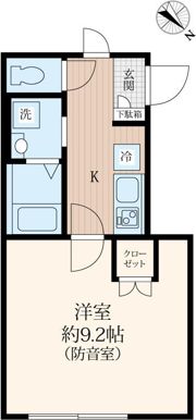 リトルズトーン上野公園の間取り画像