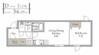 LiveFlat西荻窪の間取り画像
