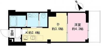 つむぎの杜 西荻みなみの間取り画像