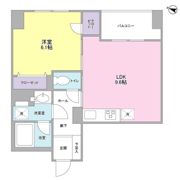 La Belle 三越前の間取り画像