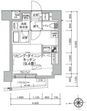アイルイムーブル浅草の間取り画像