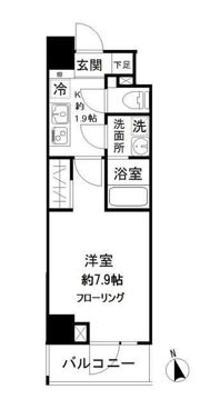 モンレーヴ御徒町の間取り画像