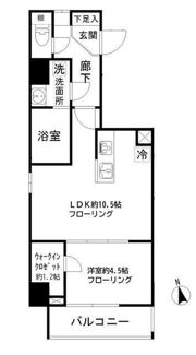 モンレーヴ御徒町の間取り画像