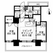 アトラスタワー曳舟の間取り画像