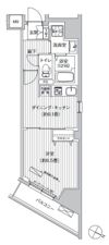 クレスト五番町の間取り画像