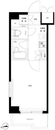 ルーブル北新宿の間取り画像