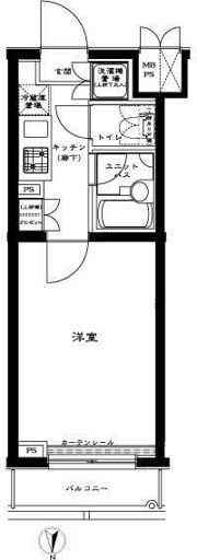ルーブル早稲田六番館の間取り画像