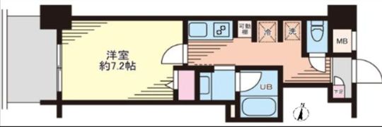 コスモリード池上の間取り画像
