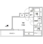 コンフォート東麻布の間取り画像