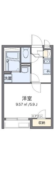 クレイノLuminousの間取り画像