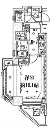 クレイシア神楽坂の間取り画像