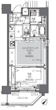 ZOOM日本橋馬喰町の間取り画像