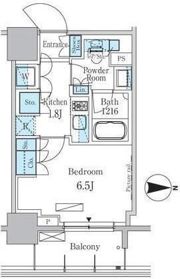 パークアクシス蔵前の間取り画像