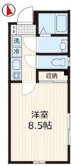 Villa Grigio大森西の間取り画像