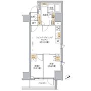 リビオメゾン新宿westの間取り画像