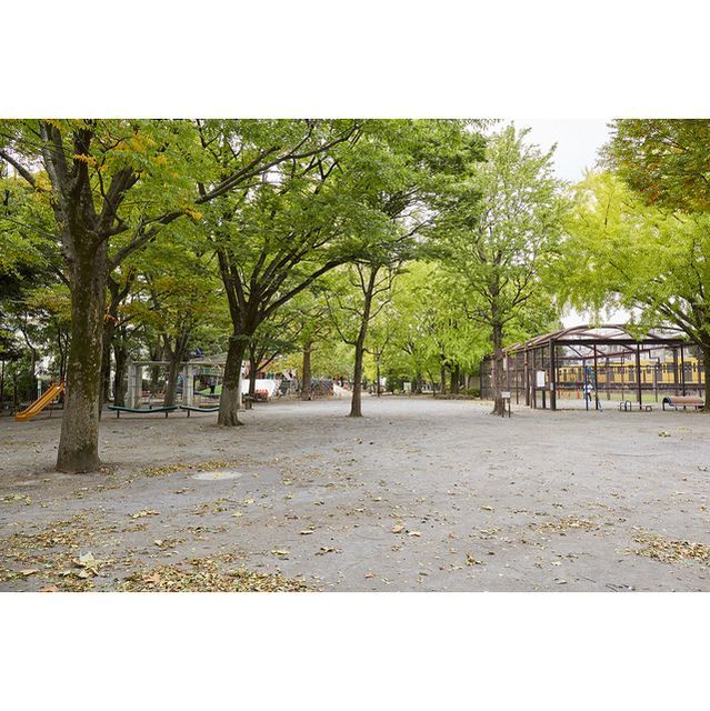 近くに落合公園あり