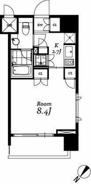 チェスターコート御茶ノ水の間取り画像