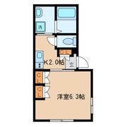 コンフォートN-2の間取り画像