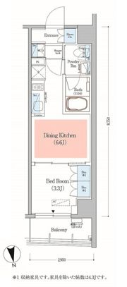 アーバネックス日本橋馬喰町の間取り画像