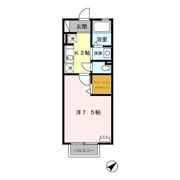 セジュール富士見の間取り画像