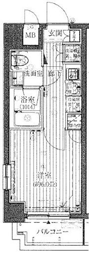 プレール・ドゥーク文京茗荷谷の間取り画像