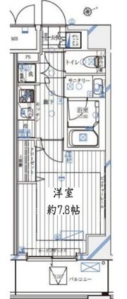 レガリス愛宕御成門の間取り画像