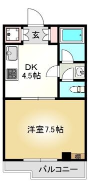 たまプラーザ公園ハイツの間取り画像