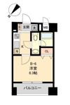 COMODO水天宮レジデンスの間取り画像