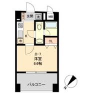 COMODO水天宮レジデンスの間取り画像