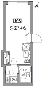 グランエッグス新大塚Nの間取り画像
