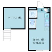 Glanz弥生町Northの間取り画像