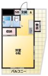 ドミールタカラの間取り画像