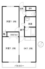 オーシャンロワールの間取り画像