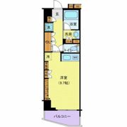 デュオステージ中落合の間取り画像