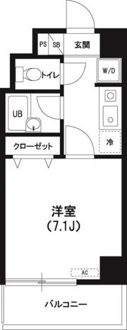 ヴィラクリヤマの間取り画像