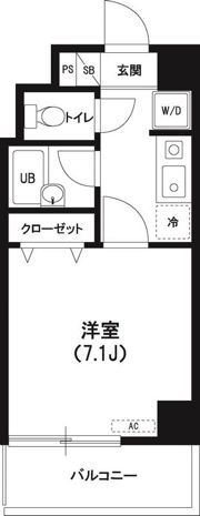 ヴィラクリヤマの間取り画像