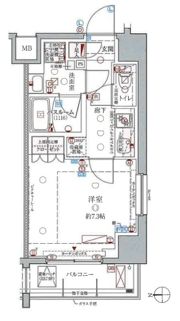 クレヴィスタ亀戸Ⅲの間取り画像