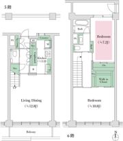 クレセントマンションの間取り画像