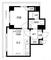 リバーシア佃の間取り画像
