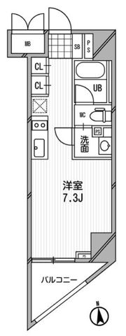 アーデン芝公園の間取り画像