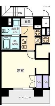 プラティーク日本橋水天宮の間取り画像