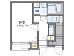 レオネクストプルメリアコートの間取り画像