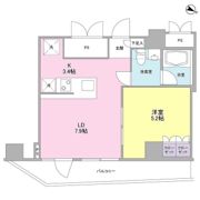 ステイレジデンス西新宿の間取り画像