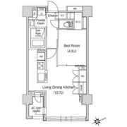 スタイリオ元住吉Ⅱの間取り画像