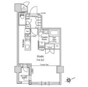 スタイリオ元住吉Ⅱの間取り画像