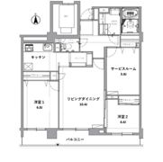 アプリーレ日吉本町の間取り画像