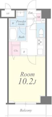 クレシェンテ月島の間取り画像