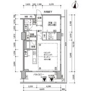 東雲キャナルコートCODAN17号棟の間取り画像